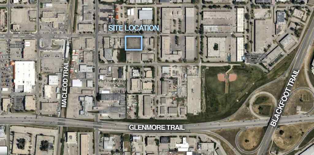 MLS® A2187402 - 207 61 Avenue SE in Manchester Industrial Calgary, Land