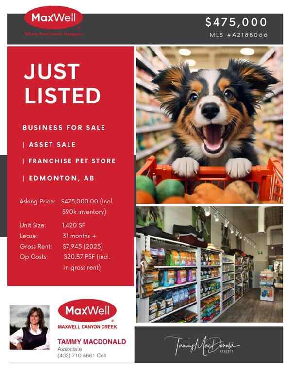 MLS® A2188066 - 123 Pet Store Way  in Rural West Edmonton, Commercial