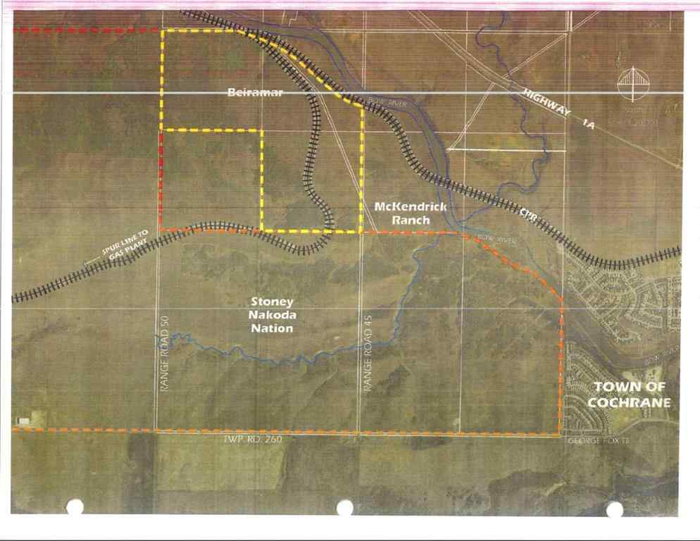MLS® A2188412 -  W:5 R:4 T:26 S:7 Q:SE &NE,& NW   in  Rural Rocky View County, Land