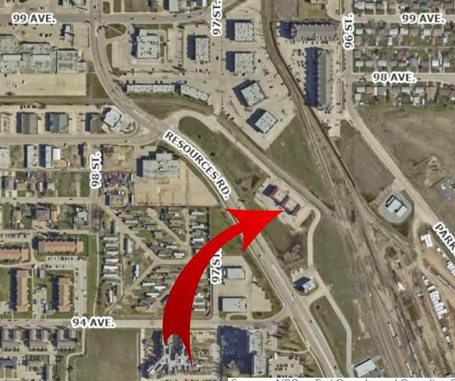 MLS® A2188551 - Unit #104 9505 Resources Road  in Resources Industrial Park Grande Prairie, Commercial