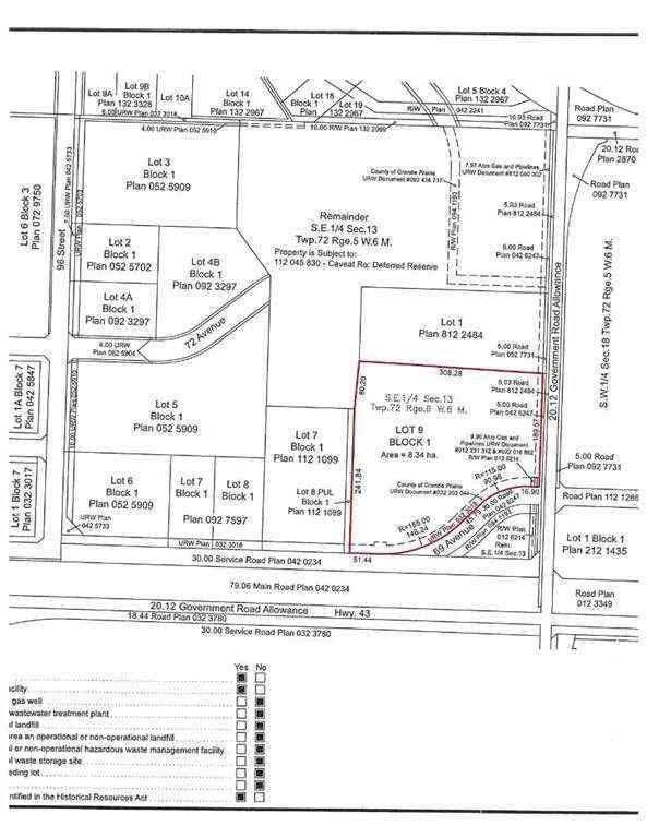 MLS® A2189048 - SE-13-72-6-W6 -   in NONE Clairmont, Commercial