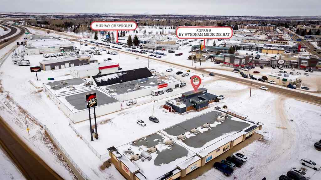 MLS® A2190092 - 1277 TRANS CANADA Way SE in Ross Glen Medicine Hat, Commercial