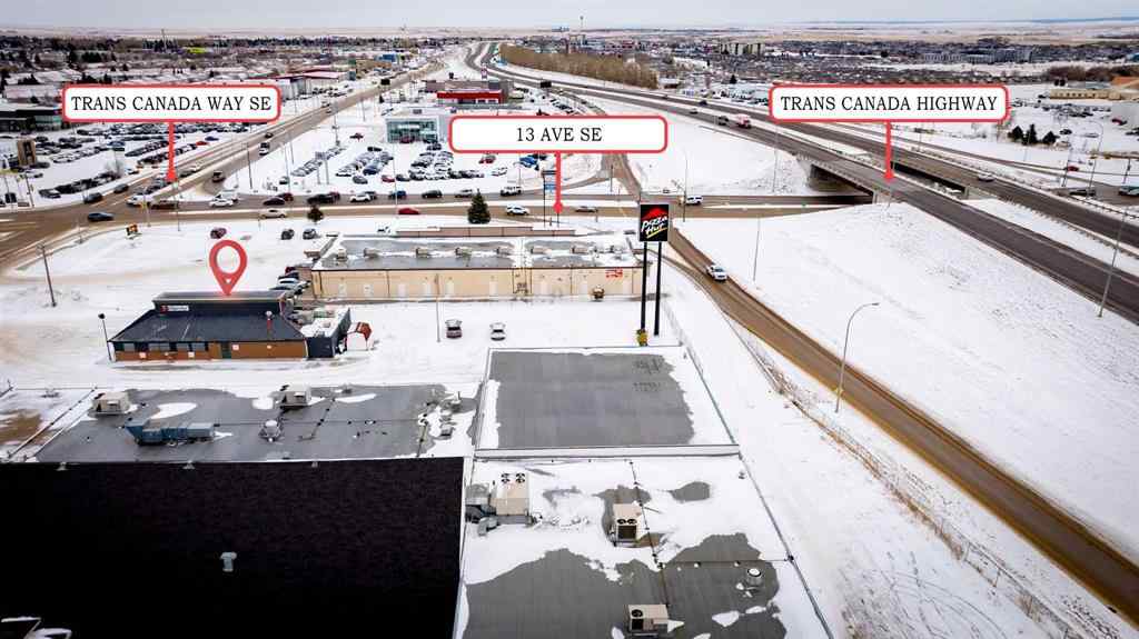 MLS® A2190092 - 1277 TRANS CANADA Way SE in Ross Glen Medicine Hat, Commercial