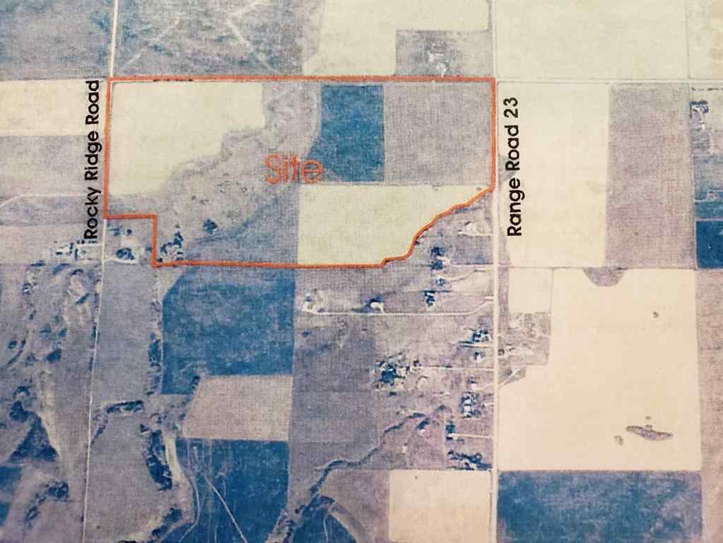 MLS® A2190238 - W-5 R-2, T- 26 ,S-9 Q-SE & SW Range Road 24 Road NW   in Bearspaw_Calg Rural Rocky View County, Land