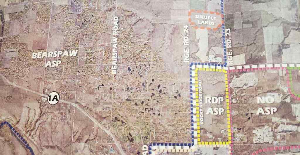 MLS® A2190238 - W-5 R-2, T- 26 ,S-9 Q-SE & SW Range Road 24 Road NW   in Bearspaw_Calg Rural Rocky View County, Land
