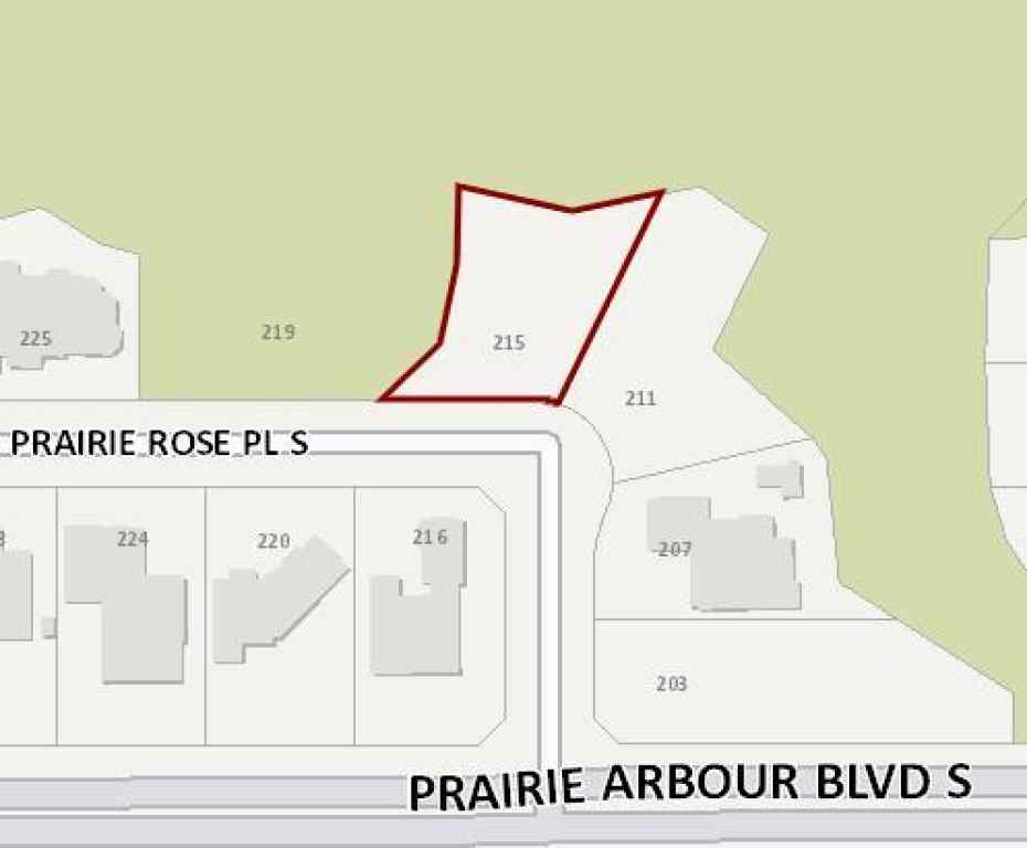MLS® A2190247 - 215 Prairie Rose Place S in Arbour Ridge Lethbridge, Land