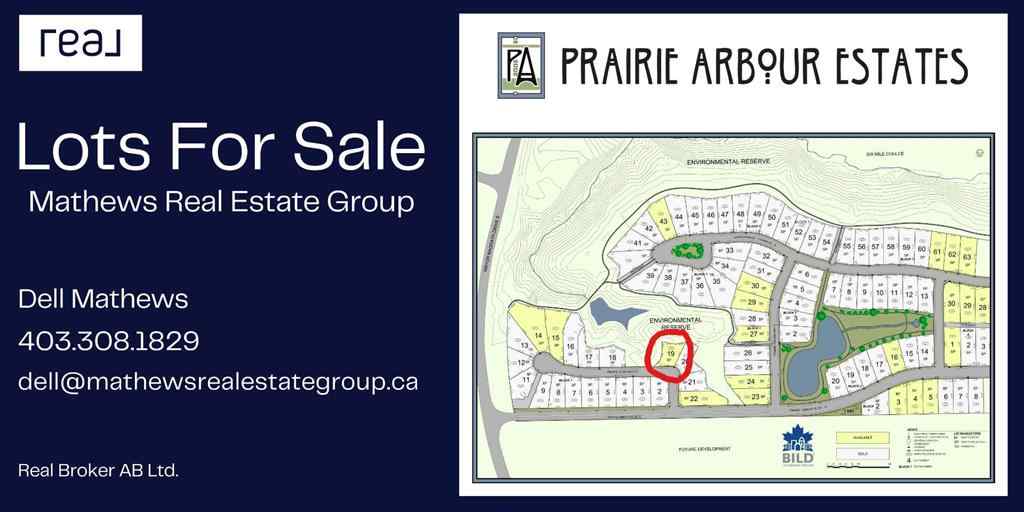 MLS® A2190247 - 215 Prairie Rose Place S in Arbour Ridge Lethbridge, Land