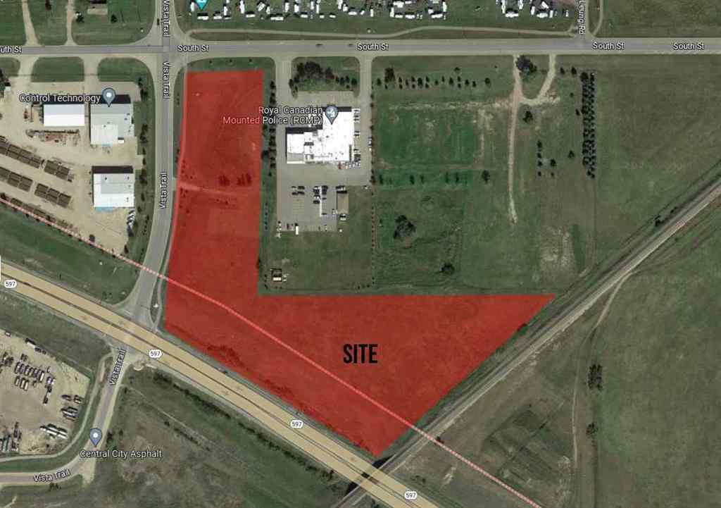 MLS® A2191397 - Unit #On HWY 597   in NONE Blackfalds, Land