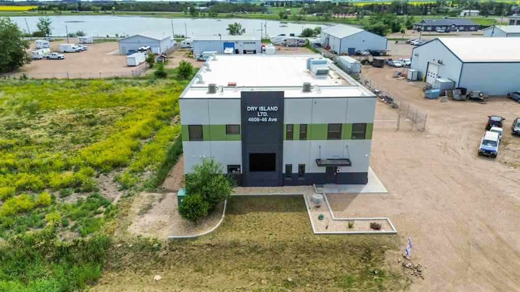 MLS® A2191497 - 4609 46 Avenue  in East Industrial Park Stettler, Commercial