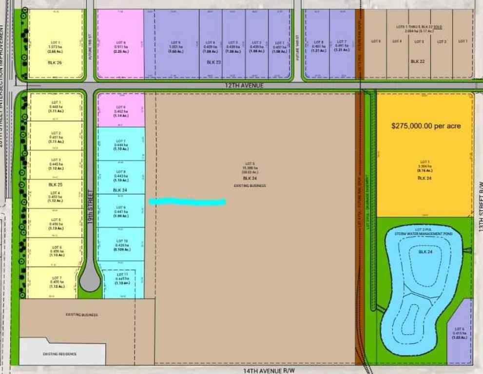 MLS® A2191981 - 1604 12 Avenue  in NONE Coaldale, Land
