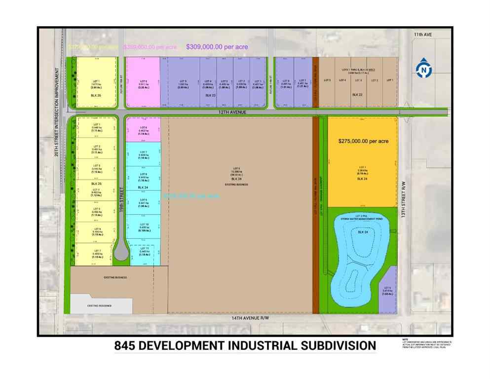 MLS® A2191983 - 1504 12 Avenue  in NONE Coaldale, Land