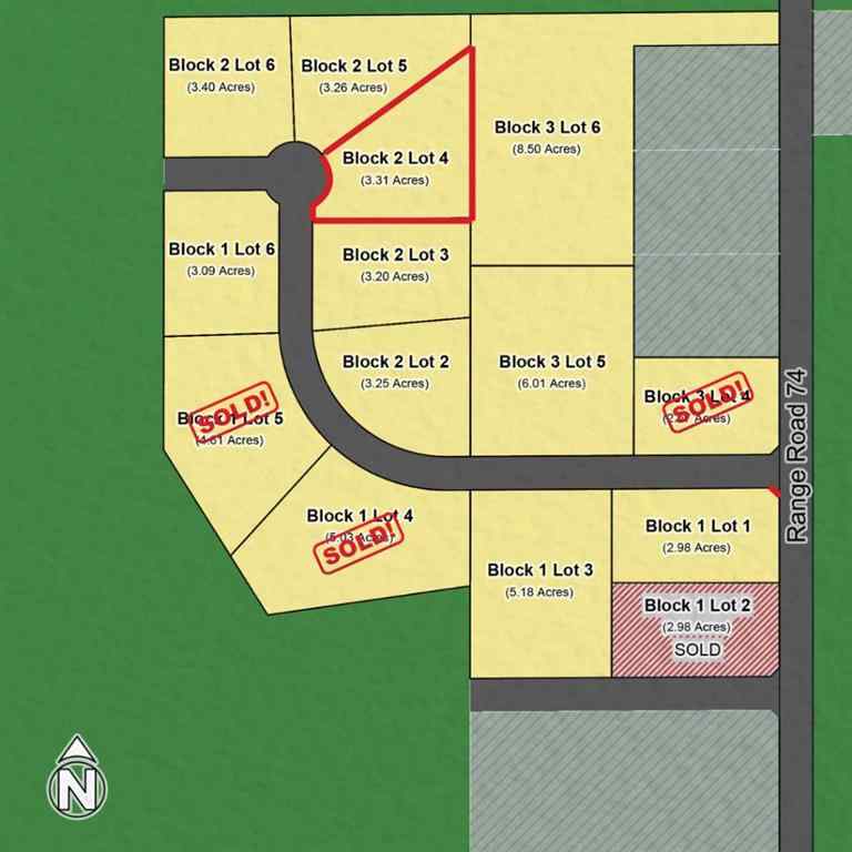MLS® A2192021 - Unit #18 714066 Range Road 74   in NONE Rural Grande Prairie No. 1, County of, Land