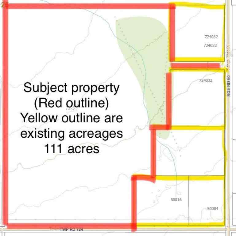 MLS® A2192321 -  SE-25-72-5-W6   in NONE Rural Grande Prairie No. 1, County of, Land
