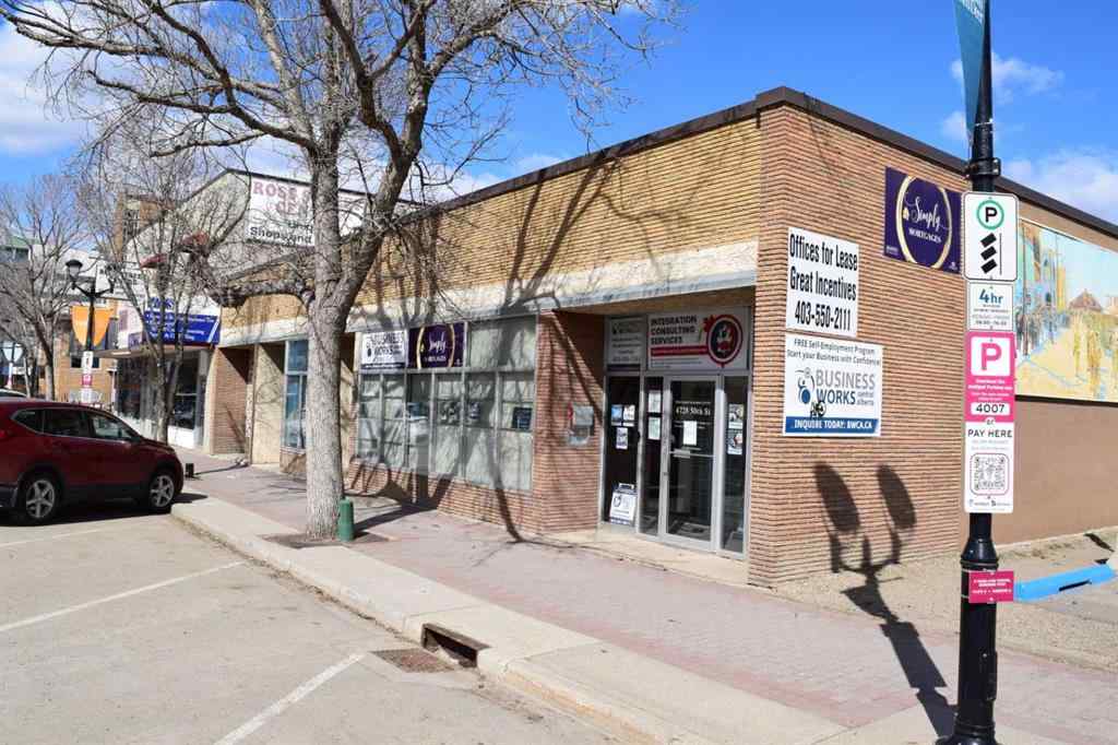 MLS® A2192688 - 4730 50 Street  in Downtown Red Deer Red Deer, Commercial