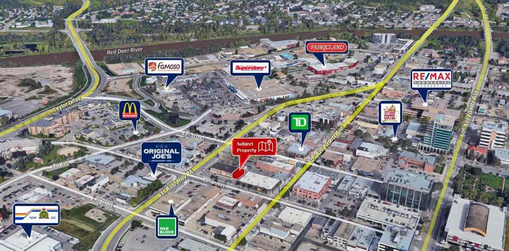 MLS® A2193143 - Unit #7 4801 51 Avenue  in Downtown Red Deer Red Deer, Commercial