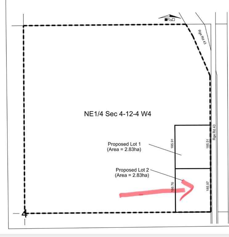 MLS® A2193313 -  Range Road 43   in NONE Rural Cypress County, Land