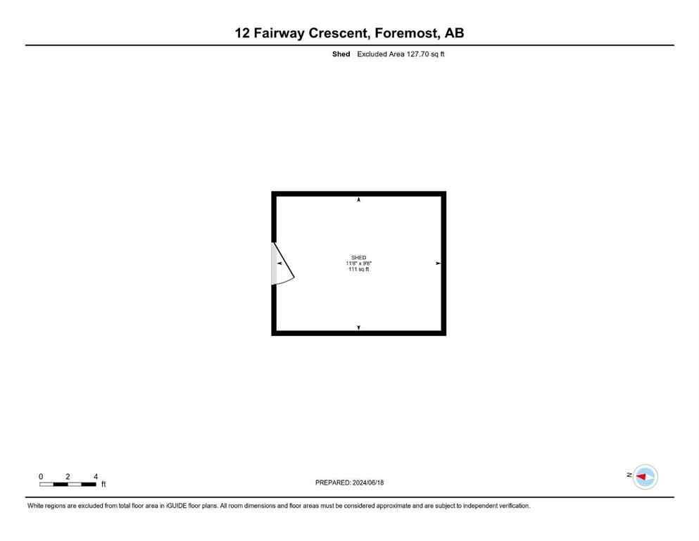 MLS® A2194572 - 12 Fairway Crescent  in NONE Foremost, Residential