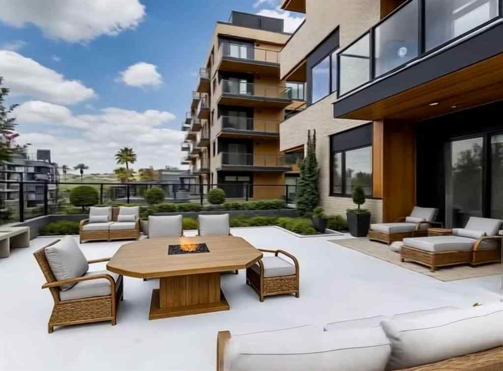 MLS® A2194937 - Unit #201 8370 Broadcast Avenue SW in West Springs Calgary, Residential