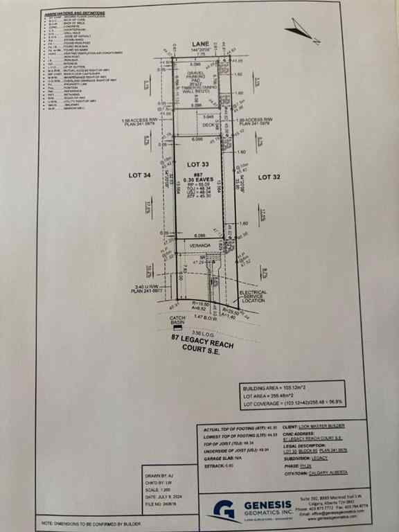 MLS® A2195231 - 87 Legacy Reach Court SE in Legacy Calgary, Residential