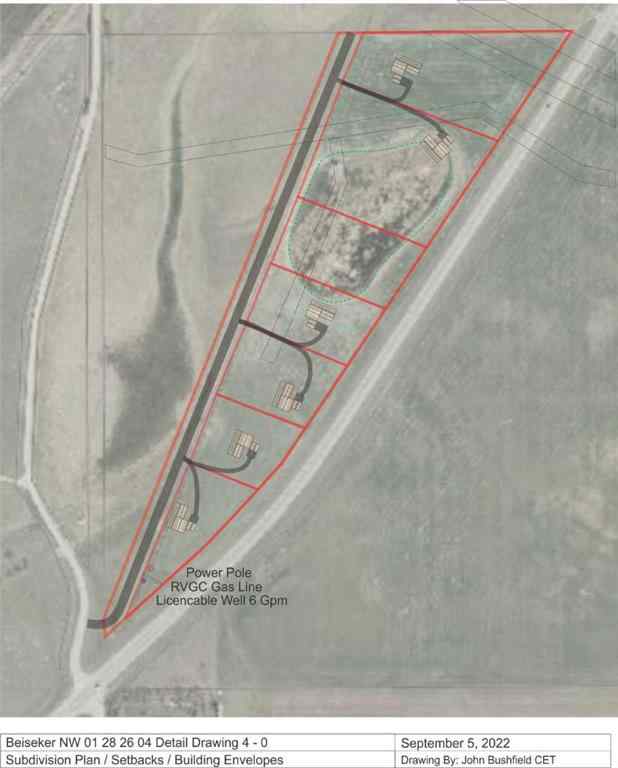 MLS® A2195672 - NW-01-28-26-W4   / On Hwy 9  and Rge Rd 261   in NONE Rural Rocky View County, Land