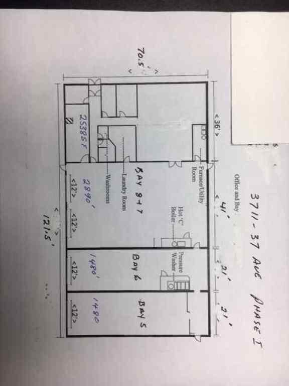 MLS® A2195713 - Unit #1 and 2 3911 37 Avenue  in NONE Whitecourt, Commercial