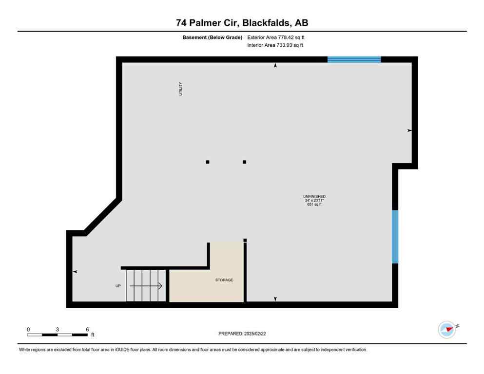MLS® A2196072 - 74 Palmer Circle  in Panorama Estates Blackfalds, Residential