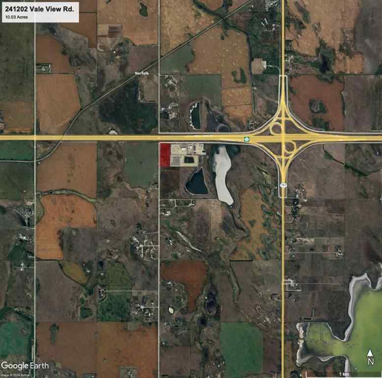 MLS® A2196360 - 241202 Vale View Road  in NONE Rural Rocky View County, Land