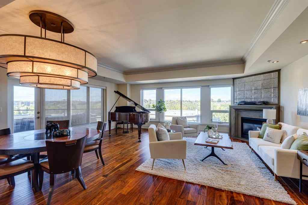 MLS® A2196409 - Unit #702 600 Princeton Way SW in Eau Claire Calgary, Residential