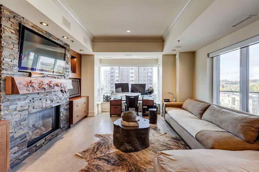 MLS® A2196409 - Unit #702 600 Princeton Way SW in Eau Claire Calgary, Residential