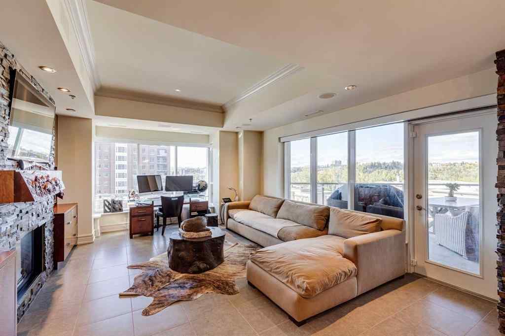 MLS® A2196409 - Unit #702 600 Princeton Way SW in Eau Claire Calgary, Residential