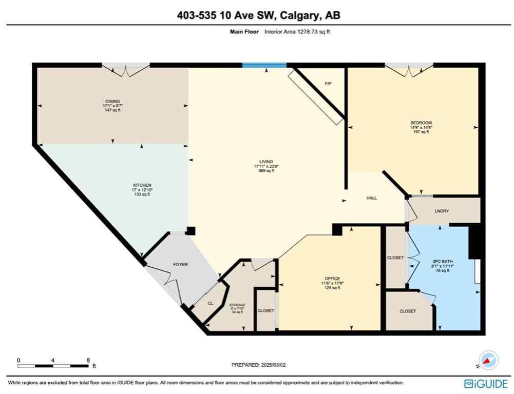 MLS® A2196562 - Unit #403 535 10 Avenue SW in Beltline Calgary, Residential