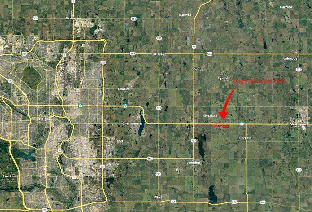 MLS® A2196675 - 84 Durum Road E in NONE Rural Wheatland County, Land
