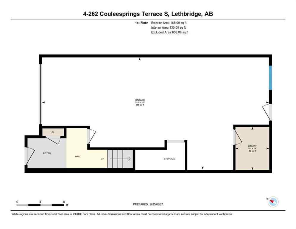 MLS® A2197206 - Unit #4 262 Couleesprings Terrace S   in Southgate Lethbridge, Residential