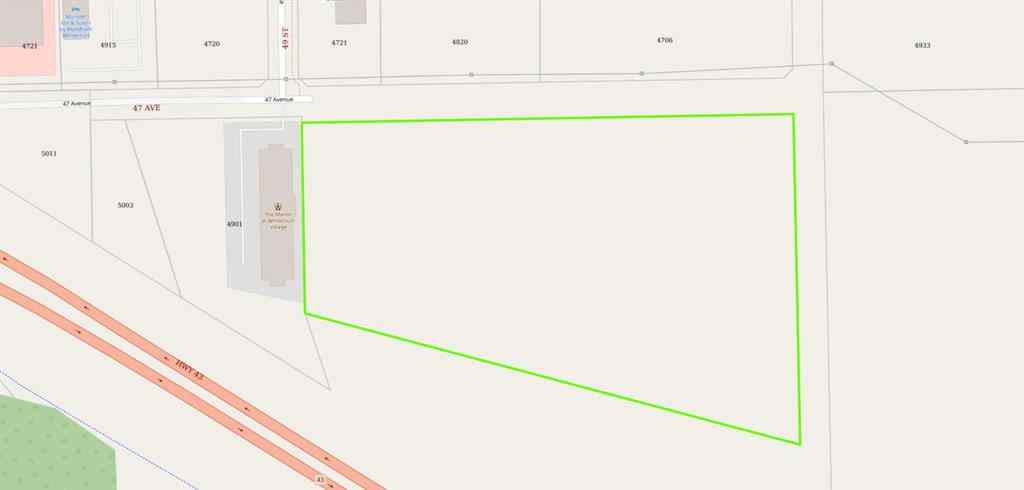 MLS® A2197563 - 47 47 Avenue  in NONE Whitecourt, Land