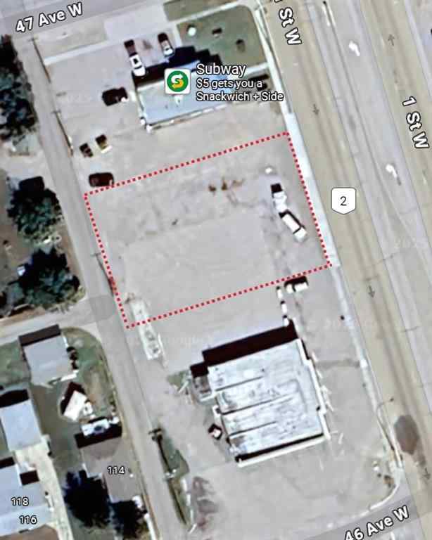MLS® A2198078 - 4609 1 Street W in NONE Claresholm, Commercial