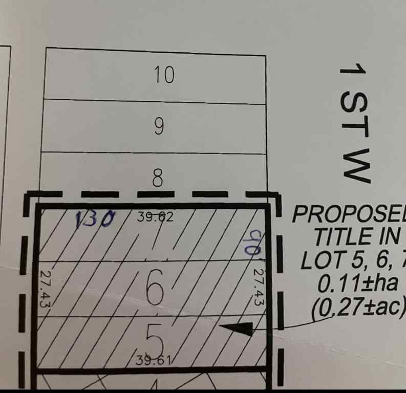 MLS® A2198078 - 4609 1 Street W in NONE Claresholm, Commercial