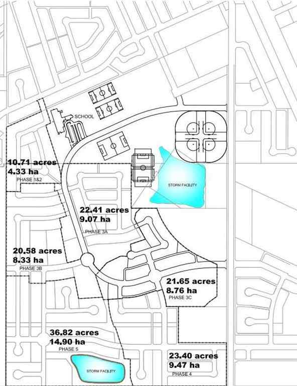 MLS® A2198926 - 1445 Scarlett Ranch Boulevard  in NONE Carstairs, Land