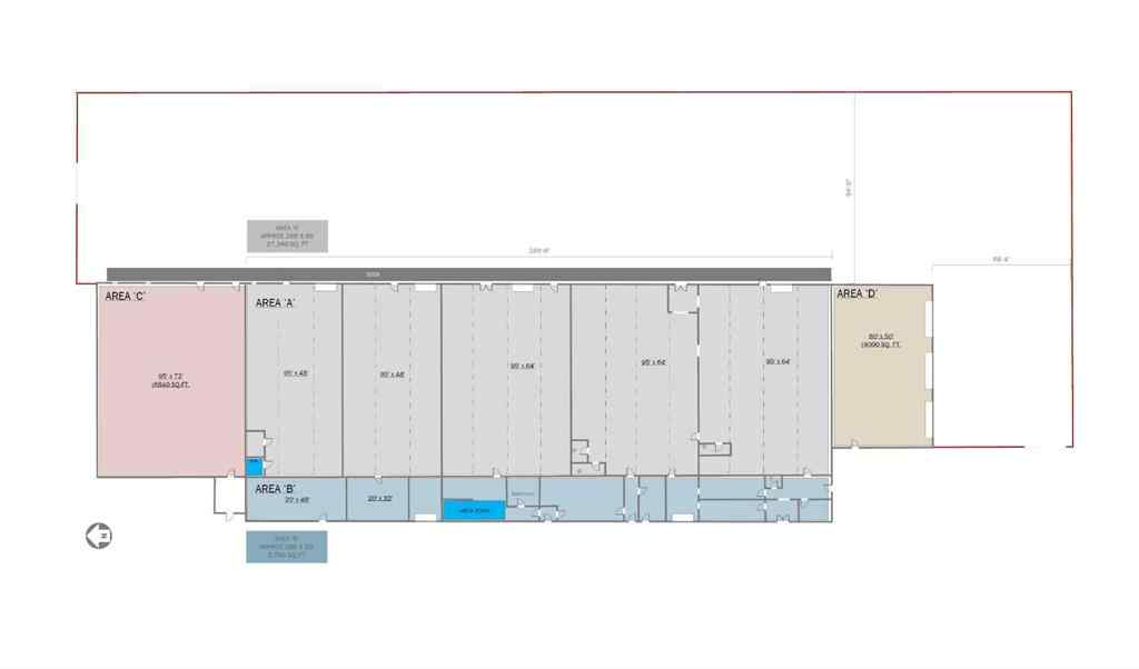 MLS® A2199480 - 443 10th Street N in Senator Buchanan Lethbridge, Commercial