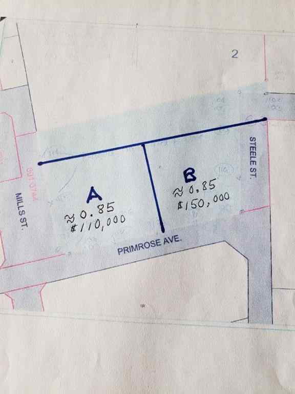 MLS® A2200398 - Mills St Primrose Ave   in NONE Fort Macleod, Land