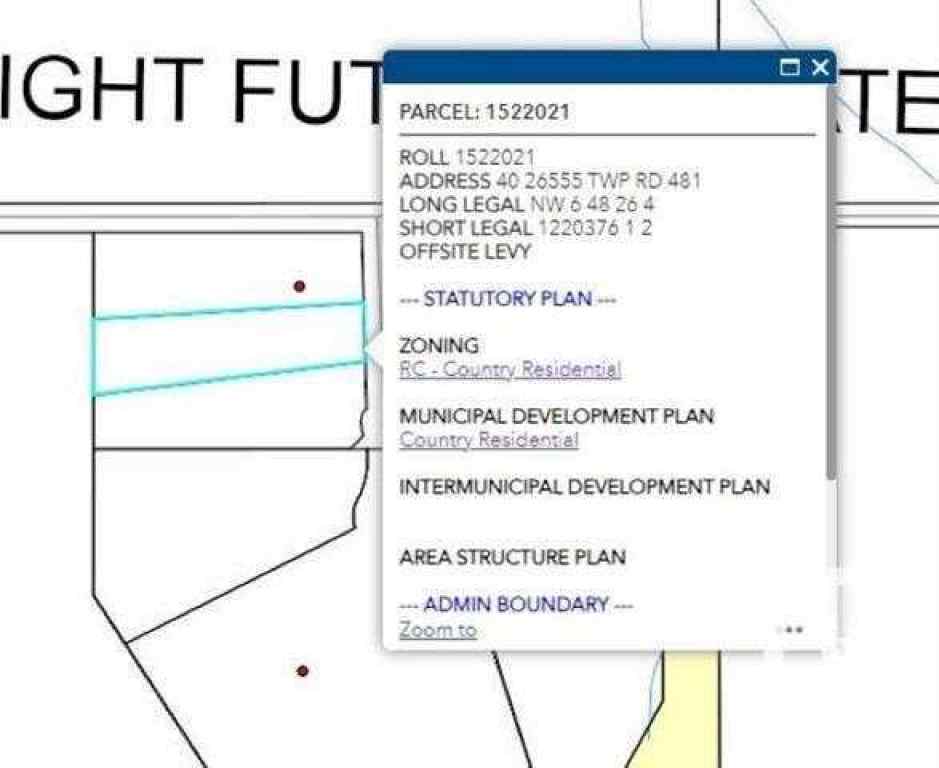 MLS® A2201155 - #40 26555 Twp 481   in  Rural Leduc County, Land
