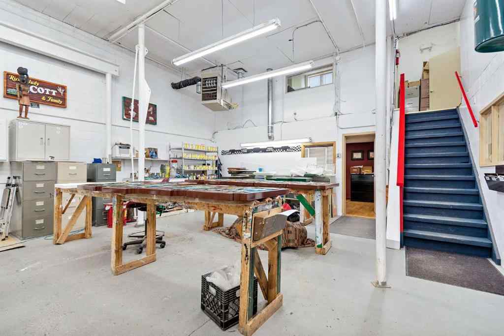 MLS® A2201614 - 4948 54th Avenue  in Railyards Red Deer, Commercial