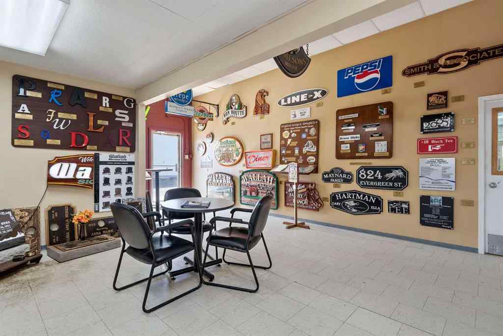 MLS® A2201614 - 4948 54th Avenue  in Railyards Red Deer, Commercial