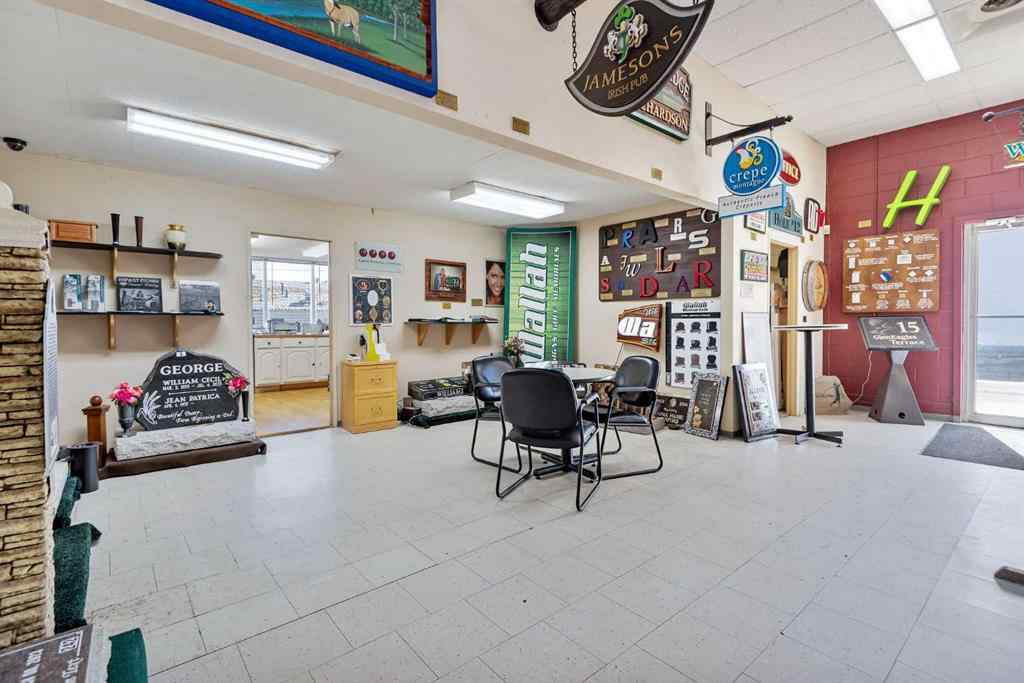 MLS® A2201614 - 4948 54th Avenue  in Railyards Red Deer, Commercial