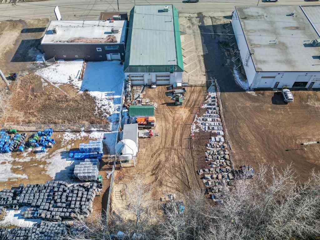 MLS® A2201614 - 4948 54th Avenue  in Railyards Red Deer, Commercial