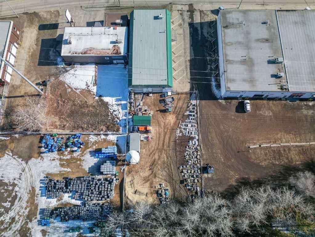 MLS® A2201614 - 4948 54th Avenue  in Railyards Red Deer, Commercial