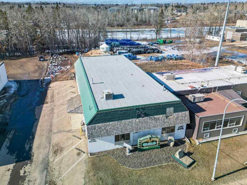 MLS® A2201614 - 4948 54th Avenue  in Railyards Red Deer, Commercial