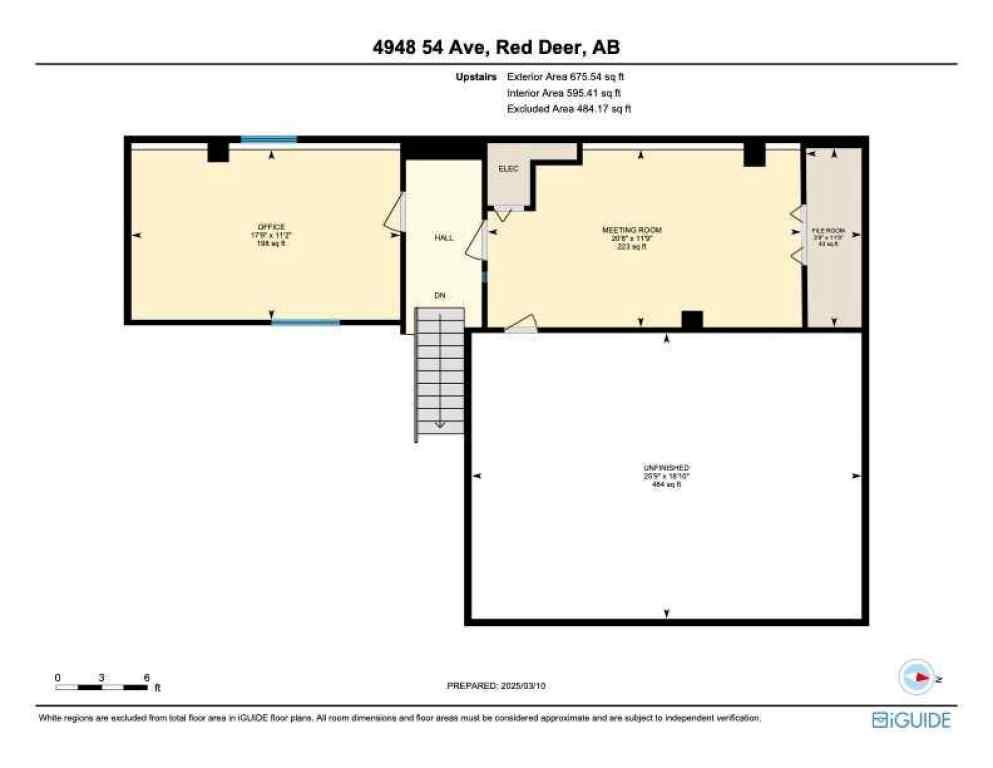 MLS® A2201614 - 4948 54th Avenue  in Railyards Red Deer, Commercial
