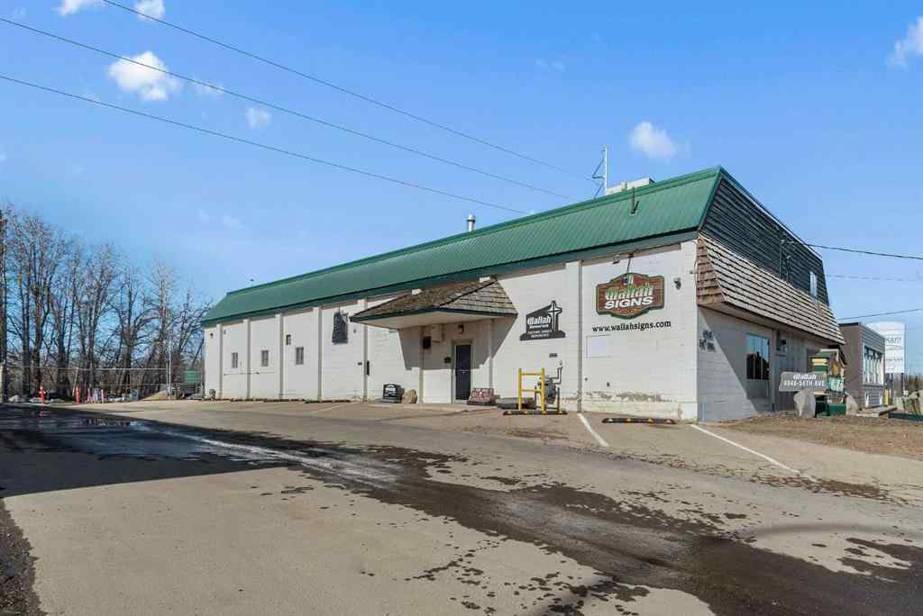 MLS® A2201614 - 4948 54th Avenue  in Railyards Red Deer, Commercial