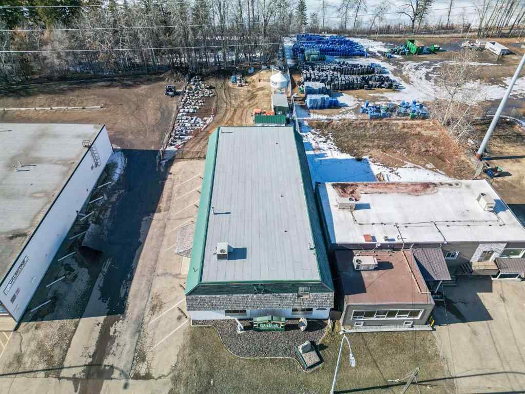 MLS® A2201614 - 4948 54th Avenue  in Railyards Red Deer, Commercial