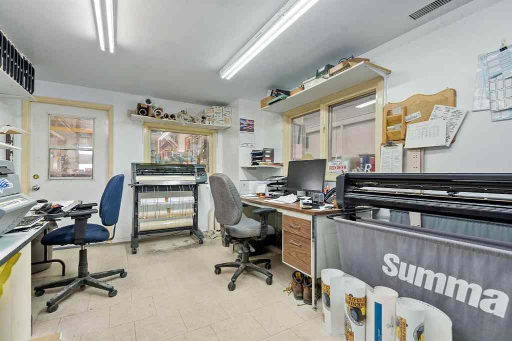 MLS® A2201614 - 4948 54th Avenue  in Railyards Red Deer, Commercial